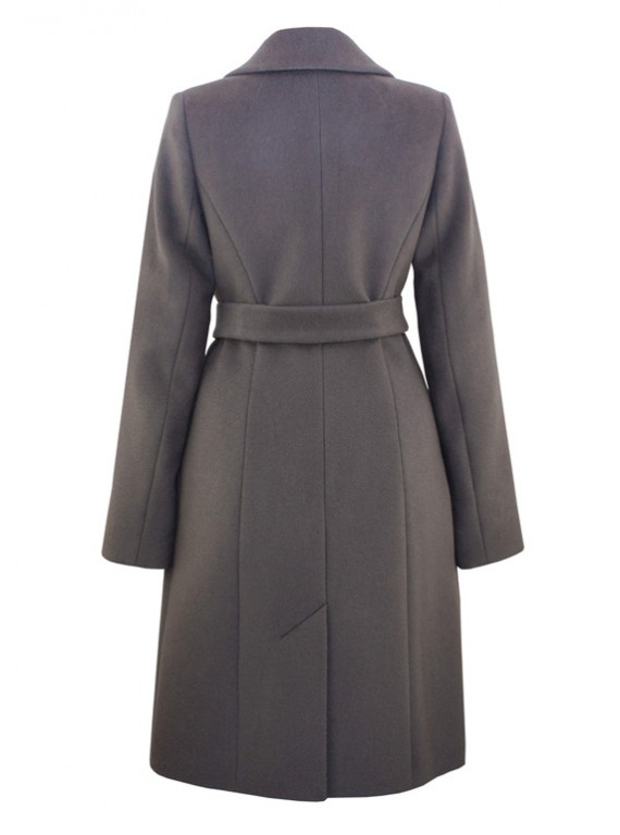С-1150 Приталенное женское пальто с поясом