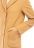 Т-1105/Б Стильное молодежное пальто бежевого цвета