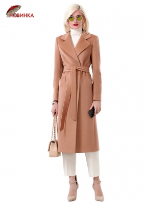 А-2547 Стильное длинное женское пальто